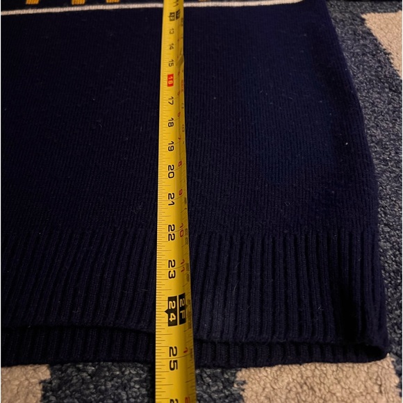 AMAZING RARE McDonald's Golden Arches Navy Blue 80s Vintage Sweater Small - Picture 8 of 9